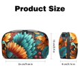 thumbnail image 5 of Thanksgiving Waterproof Oxford Cloth Charger Pouch USB Organizer Power Cord Box Organizer Cord and Cable Organizer Storage Pouch, 5.9x9.44x3.14 in., 5 of 6