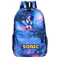 thumbnail image 1 of Mochila Sonic the Hedgehog para niños Mochila escolar con gran capacidad azul brillar Electrónica, 1 of 1