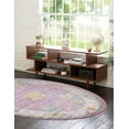 thumbnail image 4 of Unique Loom Paragon Collection Area Rug - Daneker (5' 5" x 8' Oval Pink/Ivory), 4 of 9