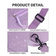 thumbnail image 4 of Deago Small Sling Backpack Crossbody Bag for Women Men Casual Chest Daypack Shoulder Bag for Travel Outdoor Hiking - Purple, 4 of 8