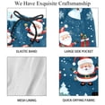 thumbnail image 4 of luoweisi Men's Beach Shorts Quick Dry Swim Trunks with Mesh Lining Christmas Santa Claus L, 4 of 5