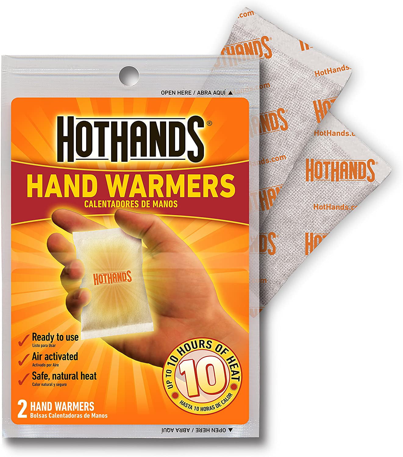 40 Pair Long Lasting Safe Natural Odorless Air Activated Warmers Hand Warmers Up to 10 Hours of Heat