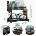 thumbnail image 4 of Kitchen Dish Drying Rack Large Capacity With Drain Board, 4 of 7