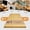 6FT, variant on Butcher Block Counter Top, Solid Wood Unfinished Table Top for for DIY Washer Dryer, Island, Kitchen, Durable and Sturdy Birch Countertop, 1.5" Thickness, 25" W x 36" L