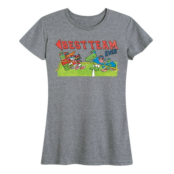 Pete The Cat - Best Team Ever - Women's Short Sleeve Graphic T-Shirt