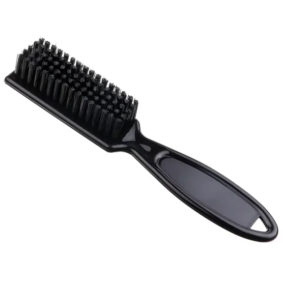 black  Plastic Handle Hairdressing Soft Hair Cleaning Brush Barber Neck Duster Broken Hair Remove Comb Hair Styling Tools Comb Barber