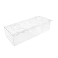 thumbnail image 2 of Caja de flores de rosas acrílicas, jarrón Rectangular elegante creativo (25*10*6cm sin luces) Ndcxsfigh Libre de BPA, 2 of 8