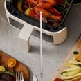 thumbnail image 4 of 1Pcs Turkey Roasting Rack Stainless Steel Rotating Chicken Fork Even Cooking Kitchen Accessories Home Kitchen, 4 of 9