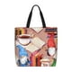 thumbnail image 1 of Fotbe Gnomes Books Tea Cups Bolsa Tote con Estampado para Mujer, Bolsos con Cremallera, Bolsa de Hombro Casual de Gran Capacidad con Bolsillos Internos, 1 of 7