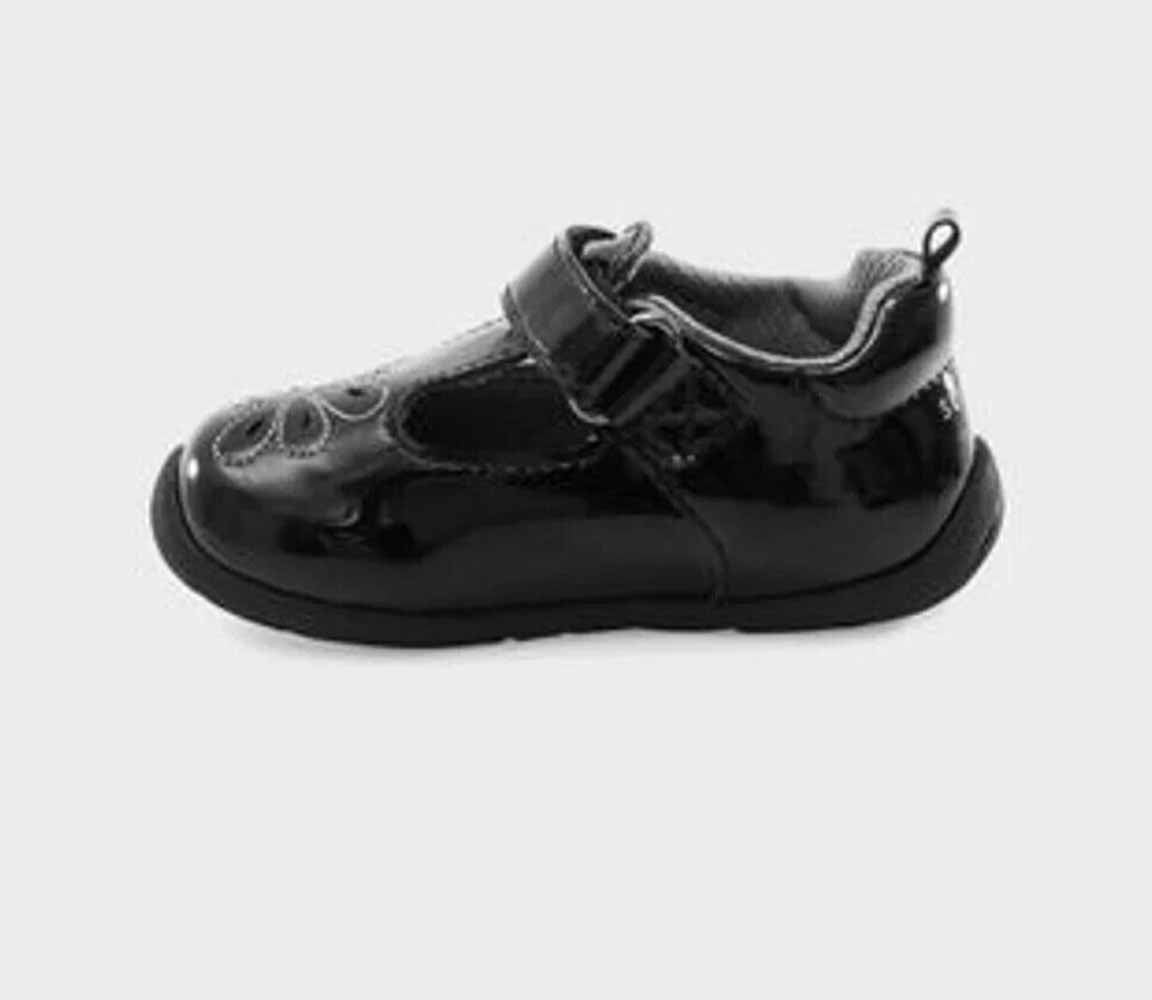 Surprize by Stride Rite Baby Girls' Paloma Mary Jane Sneakers - (Black,  Size; 3) - Walmart.com