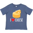 thumbnail image 3 of Inktastic I Love Cheese Funny Cheese Lover Boys or Girls Baby T-Shirt, 3 of 5