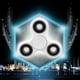 thumbnail image 2 of Spinner Hand Finger Spinners Fidget Toy EDC Ansiedad Alivio del estrés Blanco JShteea El nuevo, 2 of 9