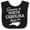 Black and White, variant on Inktastic Someone in North Carolina Loves Me Boys or Girls Baby Bib