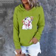 thumbnail image 3 of Sudadera para mujer Otoño Sudaderas Invierno Suelto Festvial Impresión Crop Workout Manga larga Sudadera con capucha Tops Pullover Blusa Odeerbi  ODB-5, 3 of 6