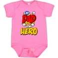 thumbnail image 3 of Inktastic Dad is My Hero Boys or Girls Baby Bodysuit, 3 of 5