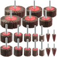 thumbnail image 1 of Juego de lijadoras Pukamam con solapa, 20 unidades, grano 80, para metal y madera, 1 of 6