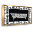 thumbnail image 1 of Paris Hotel Bathroom I - Traditional Bathroom Framed Canvas, 1 of 1