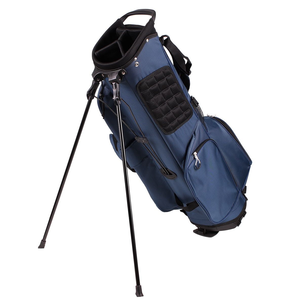 PowerBilt Golf Dunes 4.5 Lightweight Dual Strap Stand Bag, Blue/Black -