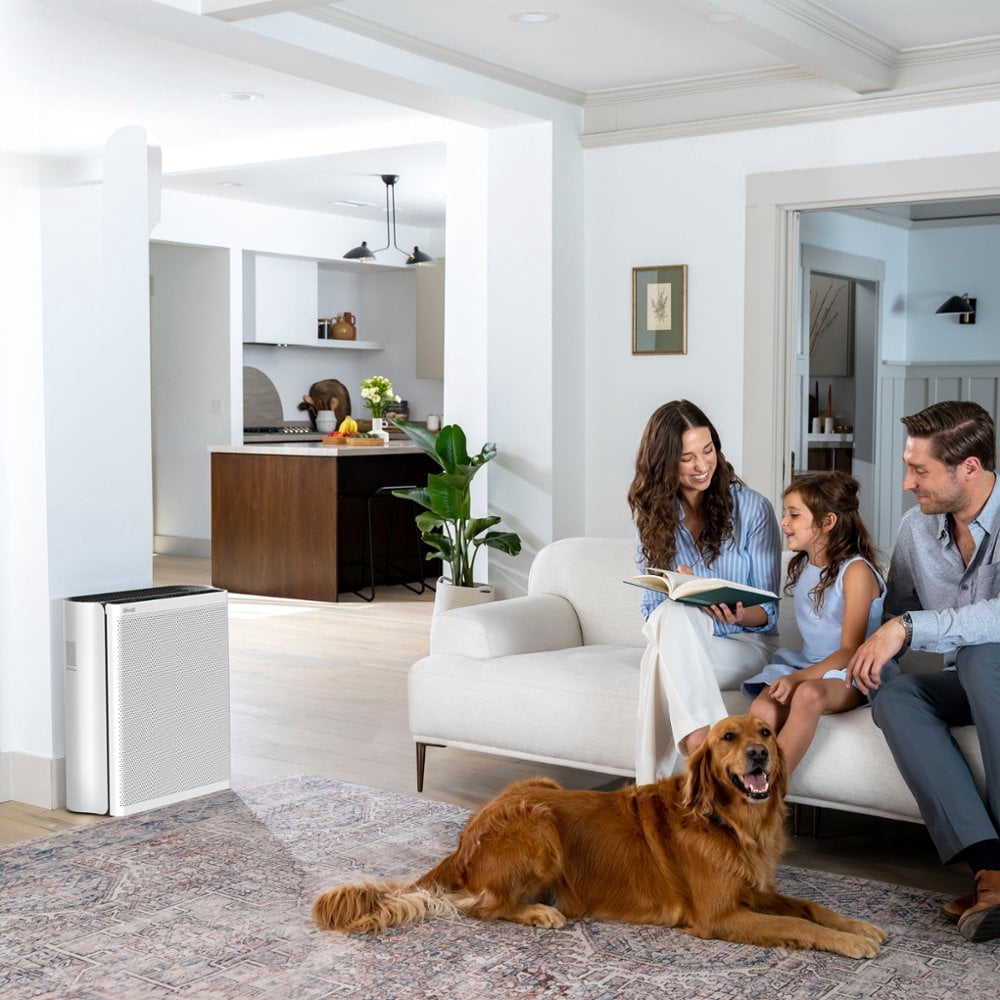 Levoit Air Purifier for Extra-Large Rooms (1395 Sq. Ft), Smart Air Cleaner with PM1/PM2.5/PM10 Monitor, EverestAir™, White / Black