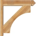 thumbnail image 3 of Ekena Millwork 6"W x 26"D x 26"H Westlake Rough Sawn Arts and Crafts Outlooker, Western Red Cedar, 3 of 4