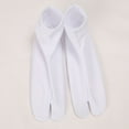 thumbnail image 5 of NICEXMAS 1 Pair White Two-Toe Socks for Men and Women with Grip Feature, 5 of 8