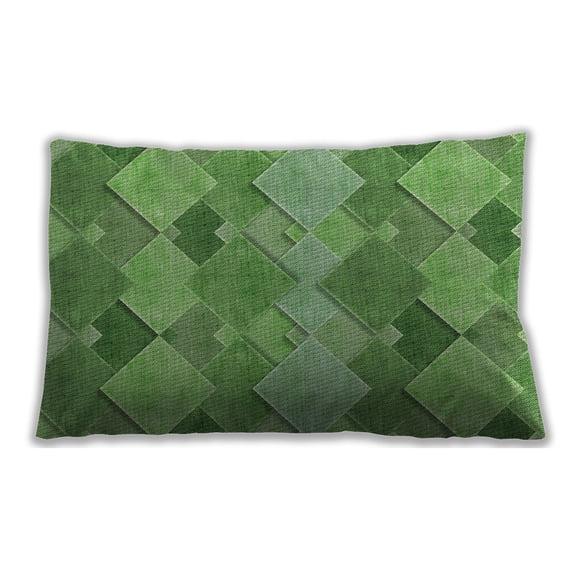Ahgly Company Indoor Rectangular Patterned Lumbar Throw Pillow, 13 inch by 19 inch