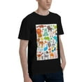 thumbnail image 2 of Bingfone Animals Men'S Loose Fit Short-Sleeve Pocket T-Shirt, 2 of 7
