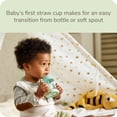thumbnail image 3 of Pajita NUK Learner para niños pequeños, 150 ml, paquete de 2, 8 m o más, verde, 3 of 6