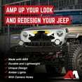 thumbnail image 3 of AMERICAN MODIFIED Grille for '18+ Jeep Wrangler JL, '20+ Gladiator JT w/Cam, 3 of 8