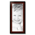 thumbnail image 2 of ArtToFrames 9" x 22" Matte mahogany Diploma Picture Frame, 9x22 inch Brown Wood Poster Frame (WOM-5108), 2 of 7