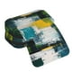 thumbnail image 4 of Disketp Abstract Brushstrokes Green Blue Estuche de Lápices de Doble Capa con Tapa Abatible y Cremallera, Organizador Escolar para Adolescentes y Adultos, 4 of 7