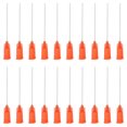 thumbnail image 1 of Agujas de dispensación de punta roma Uxcell de 1.5 pulgadas, 50 piezas, aguja dispensadora de líquido industrial de 24G con bloqueo de trampa, 1 of 5