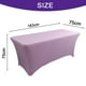 thumbnail image 2 of [6 pies] Funda para mesa de patio elástica rectangular, ajustada, lavable y resistente a las arrugas para eventos, bodas, banquetes y fiestas, 2 of 5