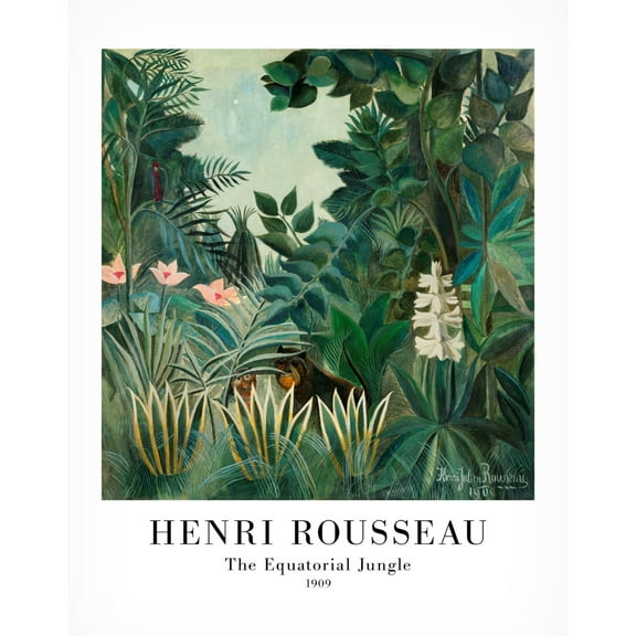 Trademark Fine Art Pictufy The Equatorial Jungle Canvas Wall Art