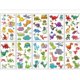 thumbnail image 1 of Tatuaje temporal luminoso para niños, 10 hojas que brillan en la oscuridad, tatuajes temporales de dibujos animados de dinosaurios, pegatinas impermeables, extraíbles, tatuajes falsos de dinosaurios, 1 of 1