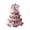 Pink, variant on ZLBDYG Crochet Christmas Tree - Unique Handmade Mini Christmas Tree Holiday Decoration, Durable & Reusable Beautiful Warm Home Seasonal Project and Gift Idea