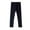 Black, variant on GYRATEDREAM Toddler Baby Girls Lightweight Cotton Leggings Kids Teen Soft Breathable Solid Color High Waist Stretch Snug Fitting Leggings Trousers for 3-14 Years