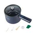 thumbnail image 3 of Olla eléctrica antiadherente para cocinar ramen, ideal para pasta, sopa, bistec, albóndigas, avena y ramen. azul, 3 of 9