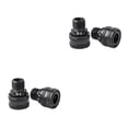 thumbnail image 3 of Advancent 1 par de extensores de Pedal, accesorio de conexión profesional de acero inoxidable, reemplazo del conector de manivela para Negro 2piezas, 3 of 6