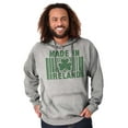 thumbnail image 5 of Made In Ireland St Patricks Day Pride Hoodie Sweatshirt Women Men Brisco Brands S, 5 of 6