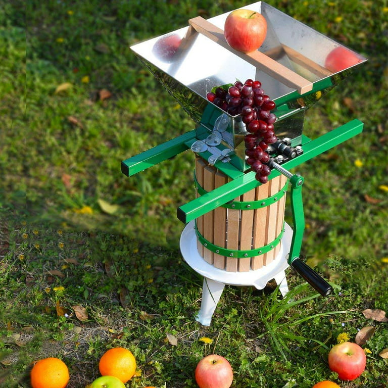 3L Fruit Wine Cider Press Apple Grapes Crusher Juice Maker Juicer Wine  Making