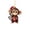 E, variant on Bjutir Christmas Tree Pendant Tree Monkey Pendant Christmas Pendant Book Stacking Ornaments Christmas Monkey Holding Christmas Acrylic Ornaments New Year Ornaments