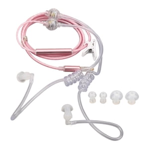 Radiation Free Headphone,Air Tube Earbuds Ergonomic Binaural Air Tube Earbuds Earphones Sturdy Construction