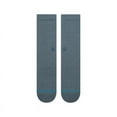 thumbnail image 2 of Stance mens Icon Solid Color Cotton Crew Socks (Slate, M), 2 of 3