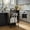 Gray, variant on Demi Bonn Storage File Cabinet with Metal Legs, Freestanding Record Player Stand Record, Gray