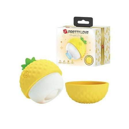 Pretty Love Secret Thumping Pineapple Cilitorl Vibrator, Yellow
