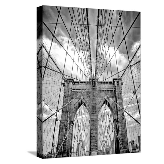 Art.com Brooklyn Passage Stretched Canvas Print Wall Art by Design Fabrikken, 12" x 16"