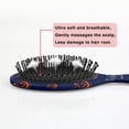 thumbnail image 5 of Halloween Doodle Icons Pattern Hair Brush,Girls Detangling Hair Brush,Glide Through Tangles with Ease for Wet & Dry Hair,8.8"X2.8", 5 of 7
