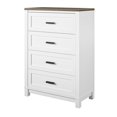 thumbnail image 1 of Ameriwood Home Commode à 4 Tiroirs Chapelle Hill en Blanc, 1 of 6