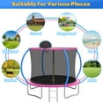 thumbnail image 7 of Trampoline for Kids and Adults, Segmart 10Ft Trampoline with Basketball Hoop & Enclosure Net, 7 of 7